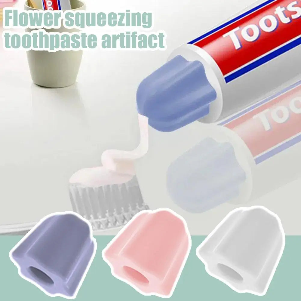 1pcs Silicone Toothpaste Cap Self-sealing Toothpaste Dispenser