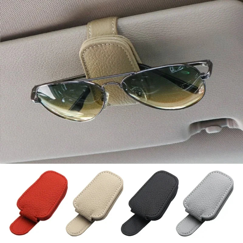 Hanging Protective Car Glasses Holder Strong Magnet Sunglasses Clip